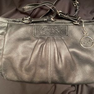 Coach leather handbag